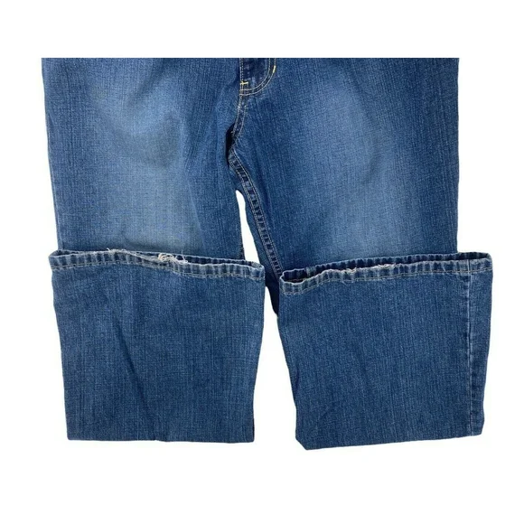 Vintage Jeans Tommy Hilfiger Mens 34x30 Blue Denim Pants Medium Wash Bootcut - Picture 8 of 11